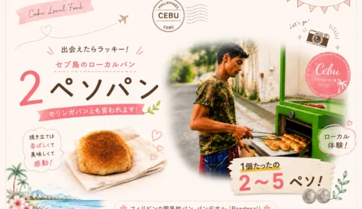 【5円パン？！】セブ島の激レア「2ペソパン」。美味しすぎるパンの正体