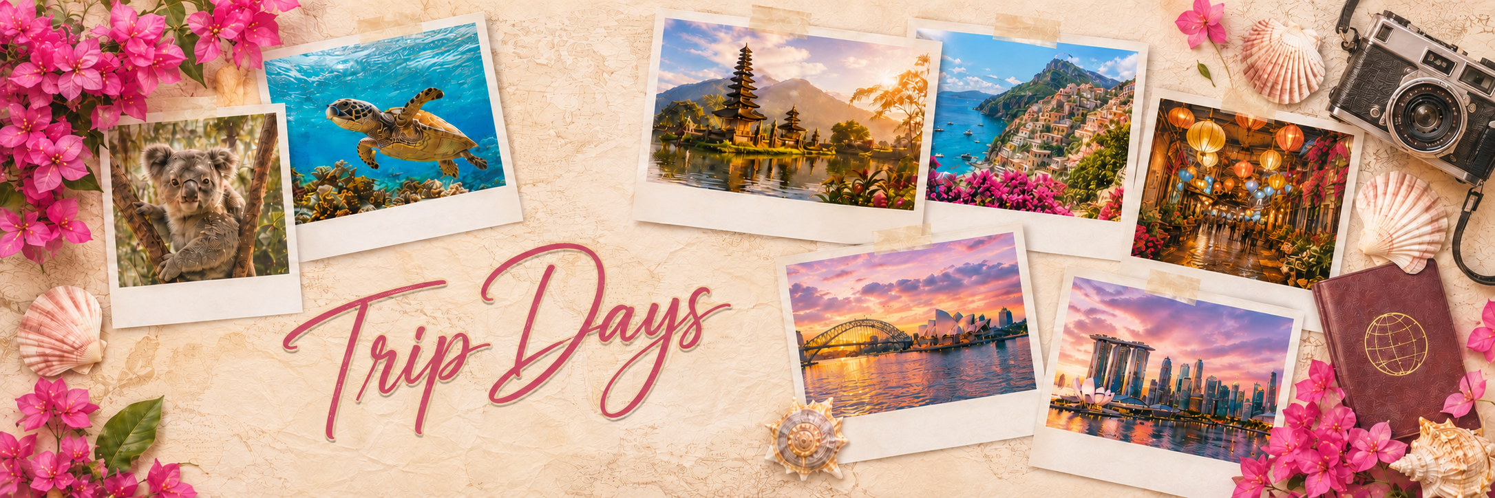 Trip Days 旅のスクラップブック