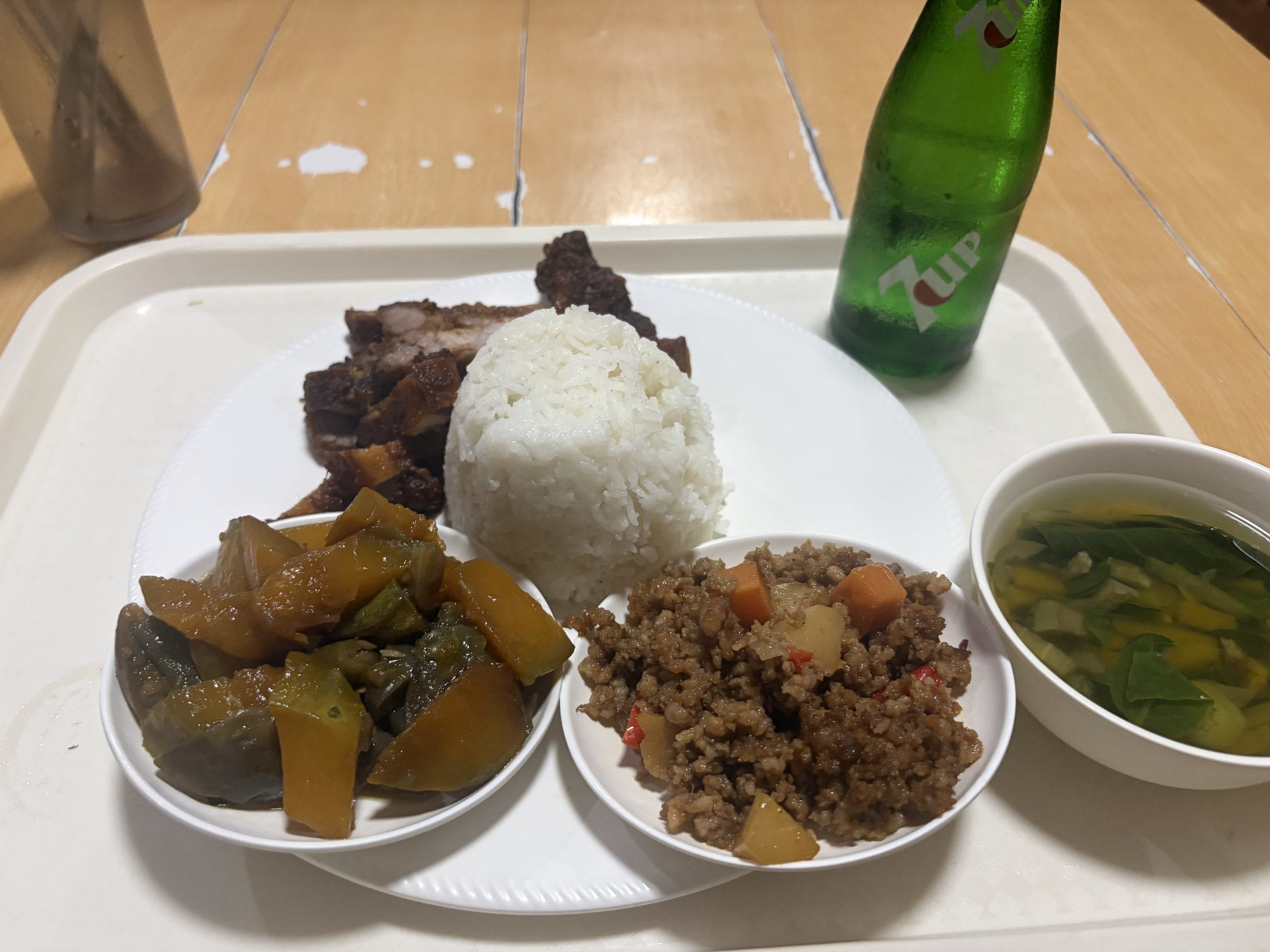 かぼちゃとなすの炒め物