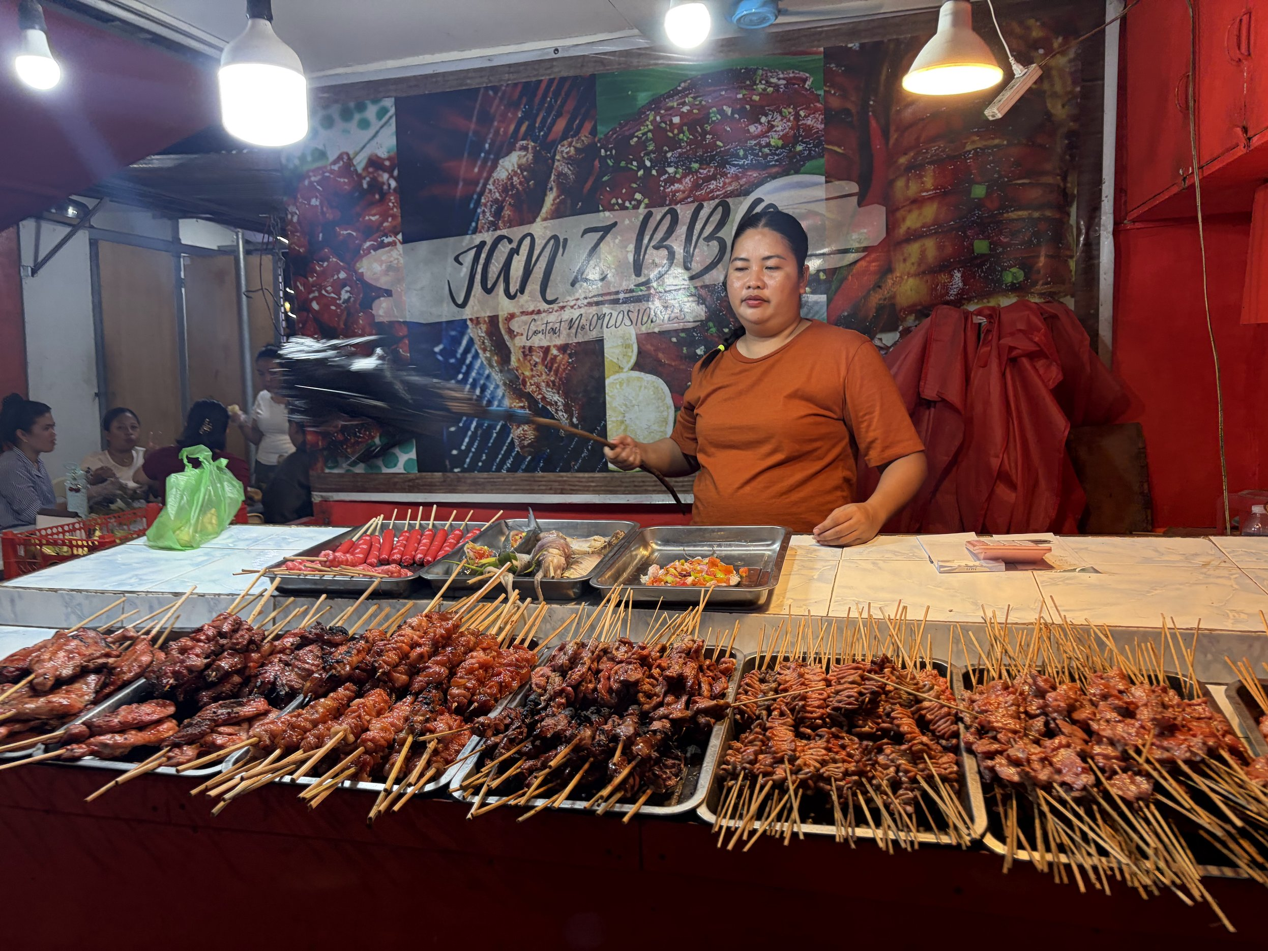 串焼き屋台