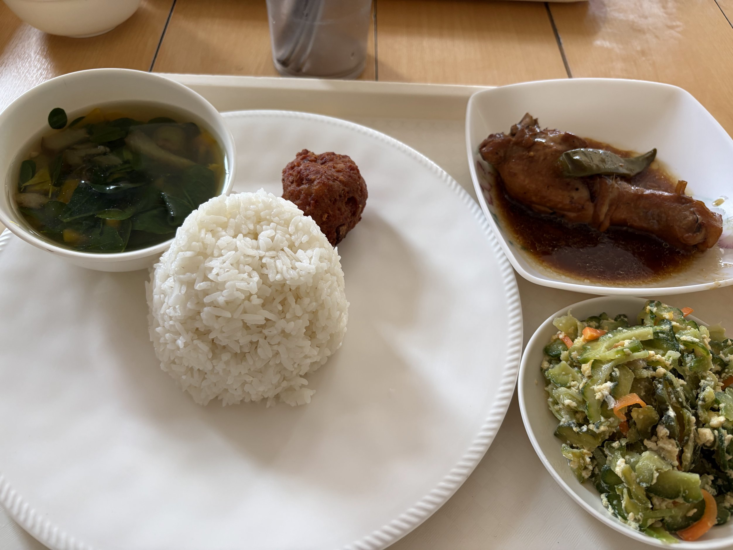 肉団子と定食