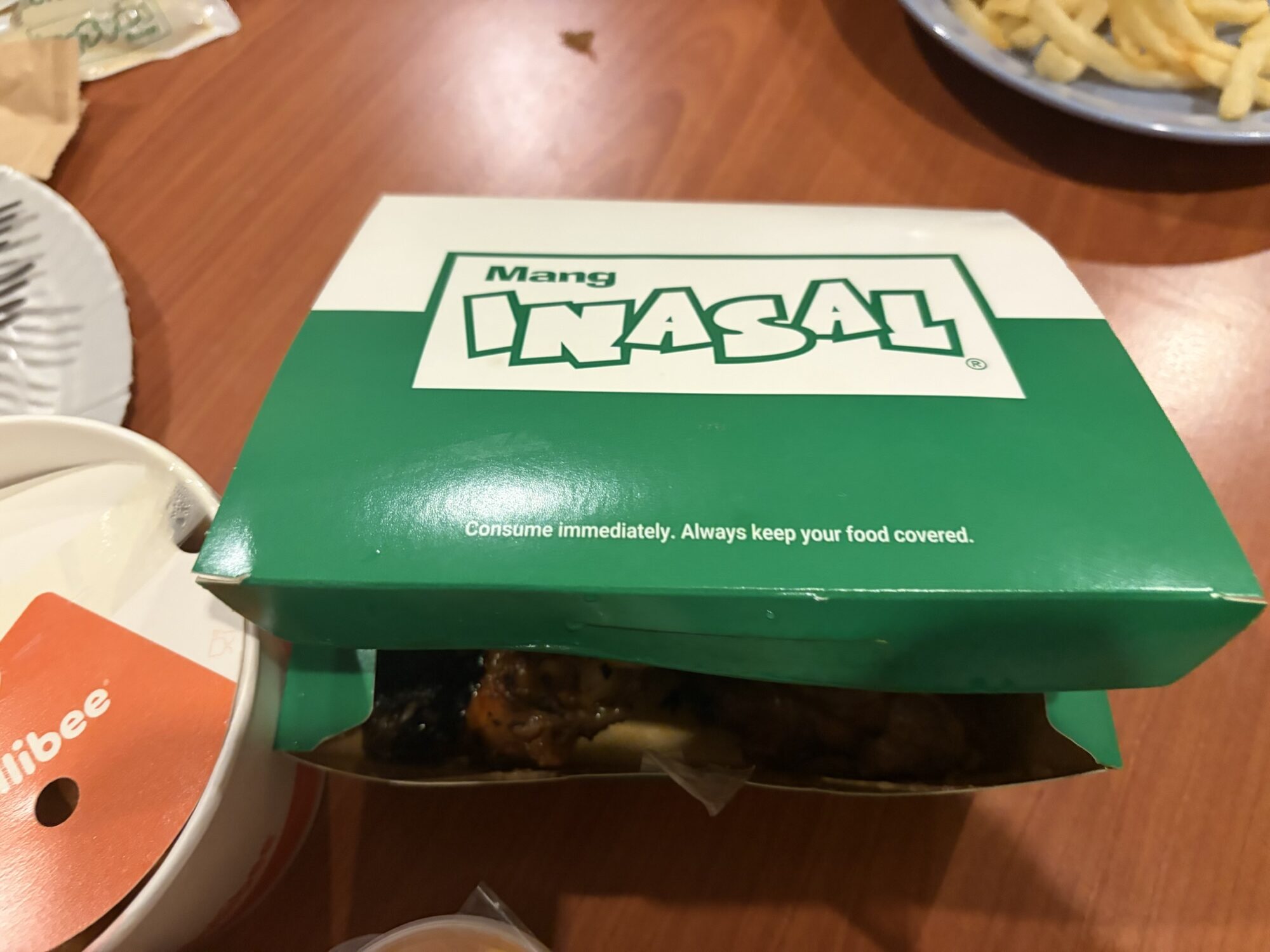 デリバリーの箱
